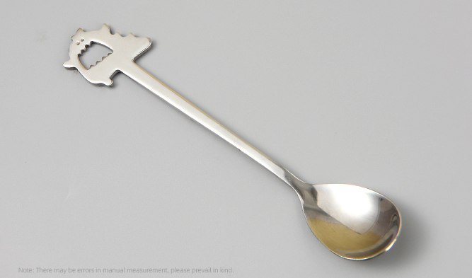 Little Monster Bear Spoon(Silver)