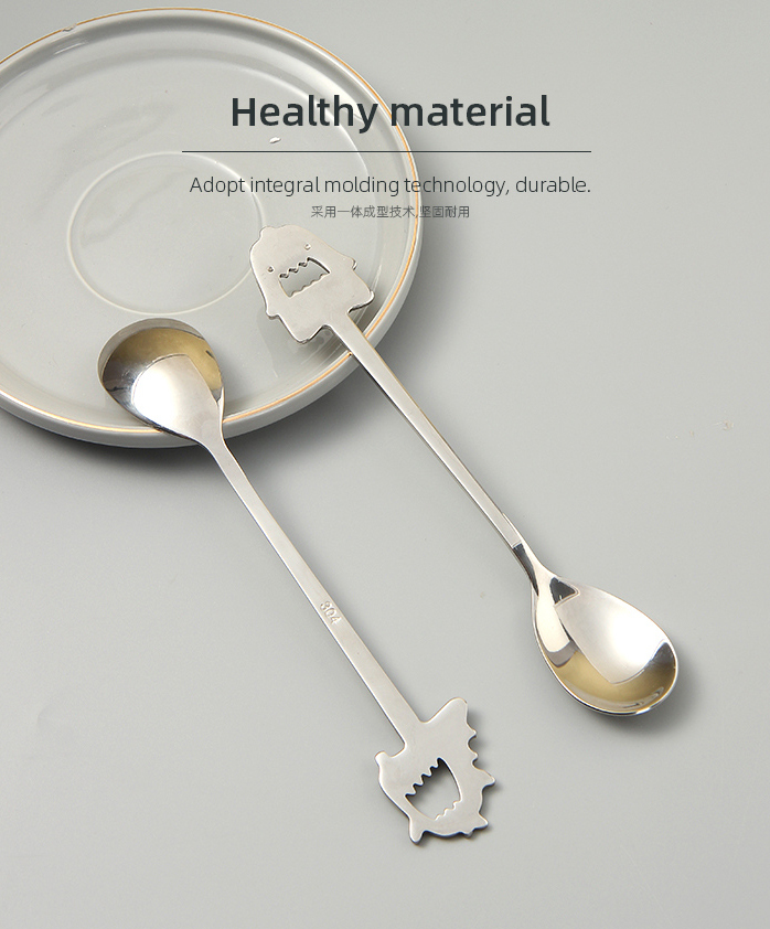 Little Monster Bear Spoon(Silver)