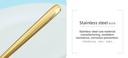 Gold Plating Series Knife(Gold)