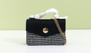 Spliced Portable Shoulder Bag