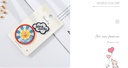 Cartoon Cloud and Sun Embroidery Badge