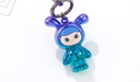 Dazzling Bunny Ear Explorer Keychain