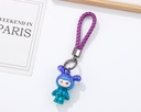 Dazzling Bunny Ear Explorer Keychain
