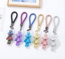 Dazzling Spaceman Bunny Keychain