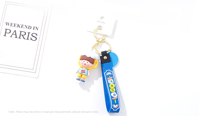 Fried Chicken Beer Couple Keychain