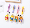 Cute Tiger Hero Keychain