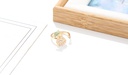 Stylish Zircon Pear Shape Ring