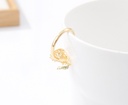 Stylish Zircon Pear Shape Ring
