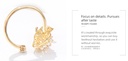 Stylish Zircon Pear Shape Ring