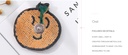 Cartoon Orange and Crown Embroidery Badge