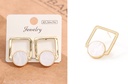 925 Silver Needle Simple Irregular Earrings