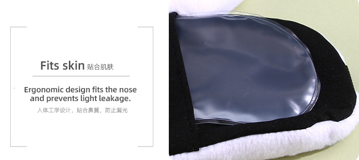 Cute Bunny Fluffy Eye Mask