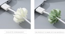 Snow Shaped USB Cables Clips (3 Pcs/Set)