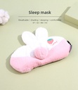 Lucky Strawberry Bunny Eye Mask