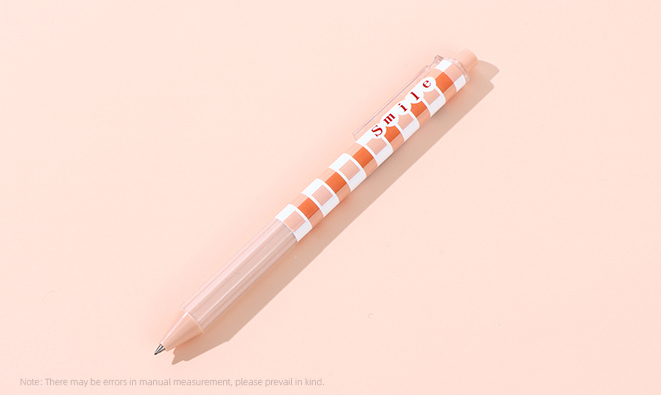 Smiling Face Click Gel Ink Pen(0.5mm)