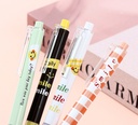 Smiling Face Click Gel Ink Pen(0.5mm)