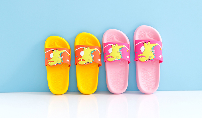 Dinosaur Slippers for Kids - x