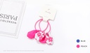 Cute Printing Bow Tie Hair Tie