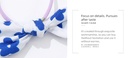 Cute Printing Bow Tie Hair Tie