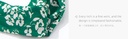 Blue and White Porcelain Pattern Cross Hair Band
