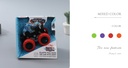 Plastic Pull Back Toy Car with Light-SY555C-21AB