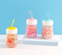 Elephant Shaped Bottle Disposable Hair Tie 100 PCS