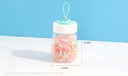 Elephant Shaped Bottle Disposable Hair Tie 100 PCS