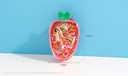 Carrot Shaped Bag Disposable Hair Tie 100 PCS