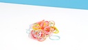 Ice Cream Shaped Bottle Disposable Hair Tie 100 PCS