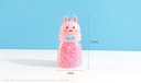 Bunny Shaped Bucket Disposable Hair Tie 100 PCS