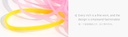 Bunny Shaped Bucket Disposable Hair Tie 100 PCS