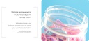 Bunny Shaped Bucket Disposable Hair Tie 100 PCS