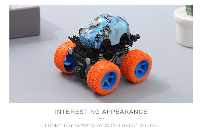 Plastic Pull Back Toy Car with Light-SY555C-21AB