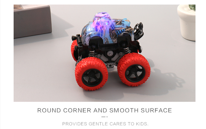 Plastic Pull Back Toy Car with Light-SY555C-21AB
