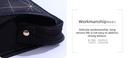 Black Mesh Trapezoidal Cosmetic Bag