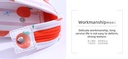 Fresh Orange Trapezoidal Cosmetic Bag