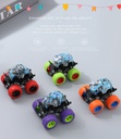 Plastic Pull Back Toy Car with Light-SY555C-21AB