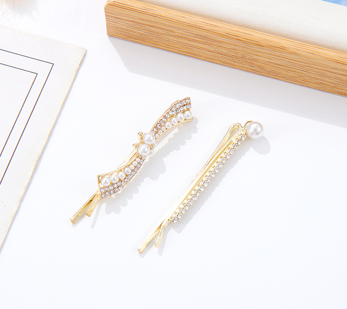 Butterfly Bow Tie Hair Pin 2 PCS