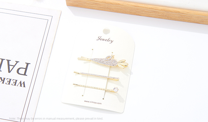 Lovely Radish Hair Pin 3 PCS