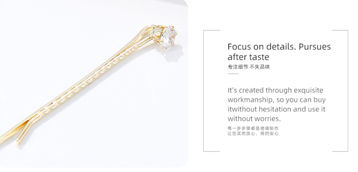 Elegant Bow Tie Hair Pin 3 PCS