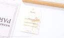 Ribbon Bow Tie Hair Pin 3 PCS