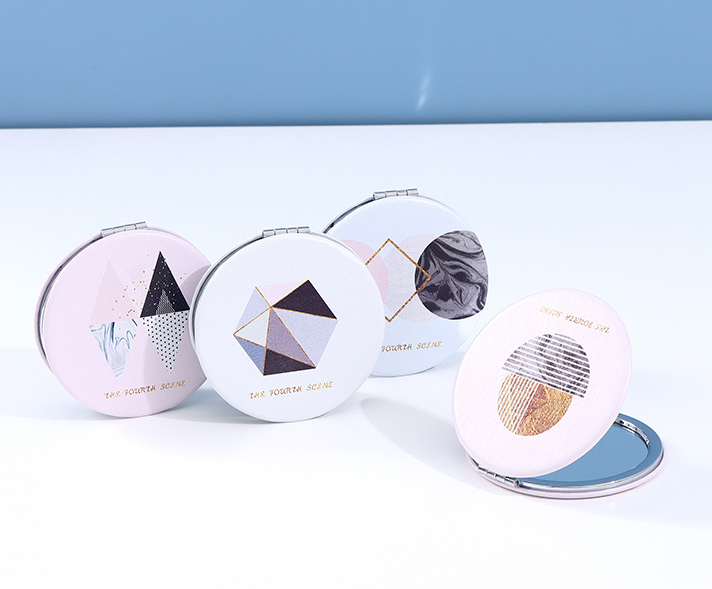 Simple Round Portable Mirror