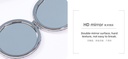 Simple Round Portable Mirror