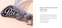 Lace Letter Artificial Pearl Hair Band