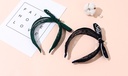 Lace Letter Artificial Pearl Hair Band