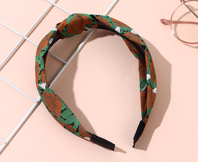 Bohemia Knot Wide Hair Band