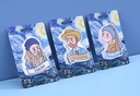 Famous Painting Series Sticky Note(Long Hair Men)