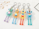 Magnetic Flexible One-Eyed Monster Key Chain