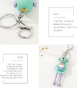 Magnetic Flexible One-Eyed Monster Key Chain