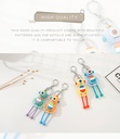 Magnetic Flexible One-Eyed Monster Key Chain